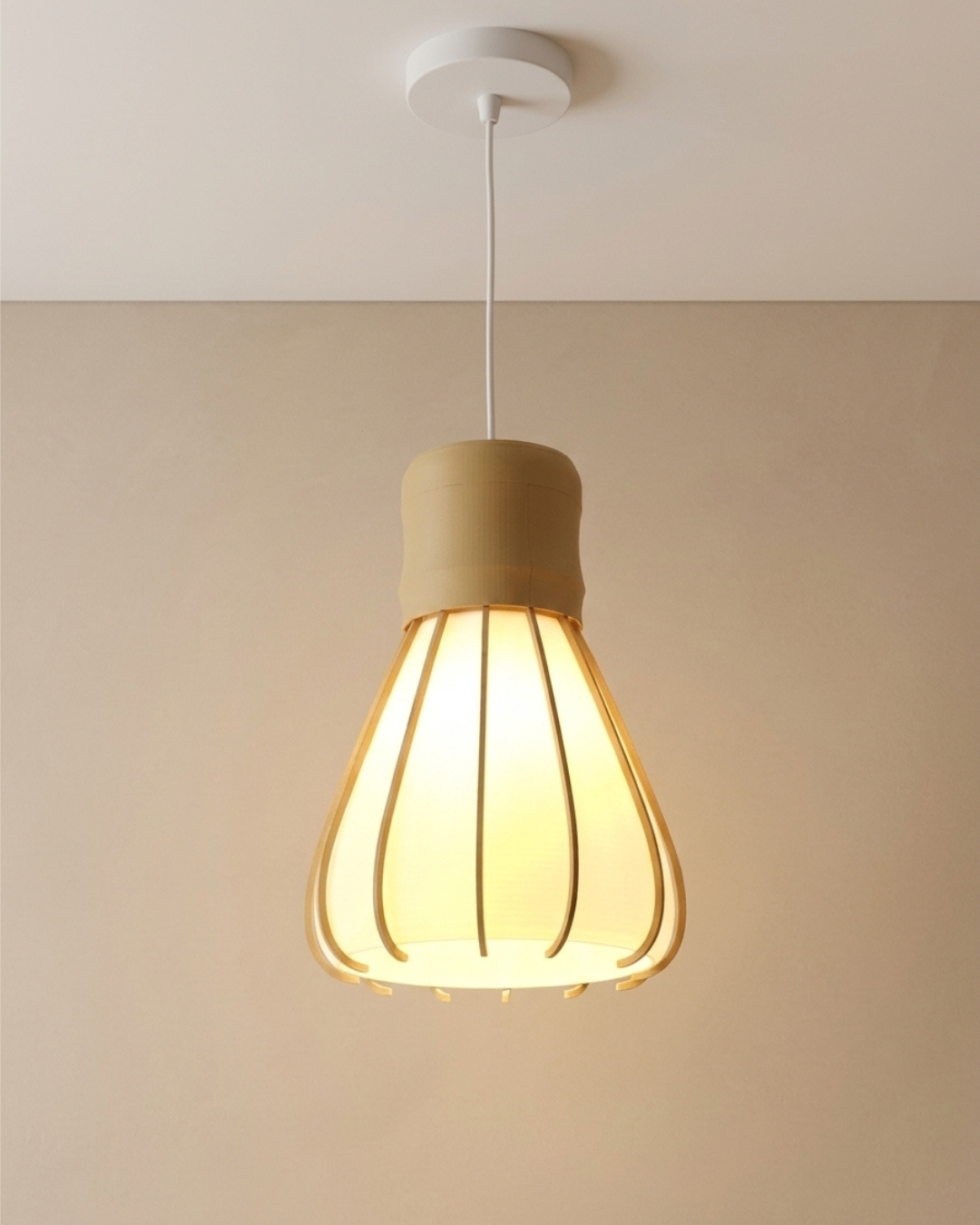 Matcha Pendant Lamp โคมไฟแปรงชงชามัทฉะแบบแขวน