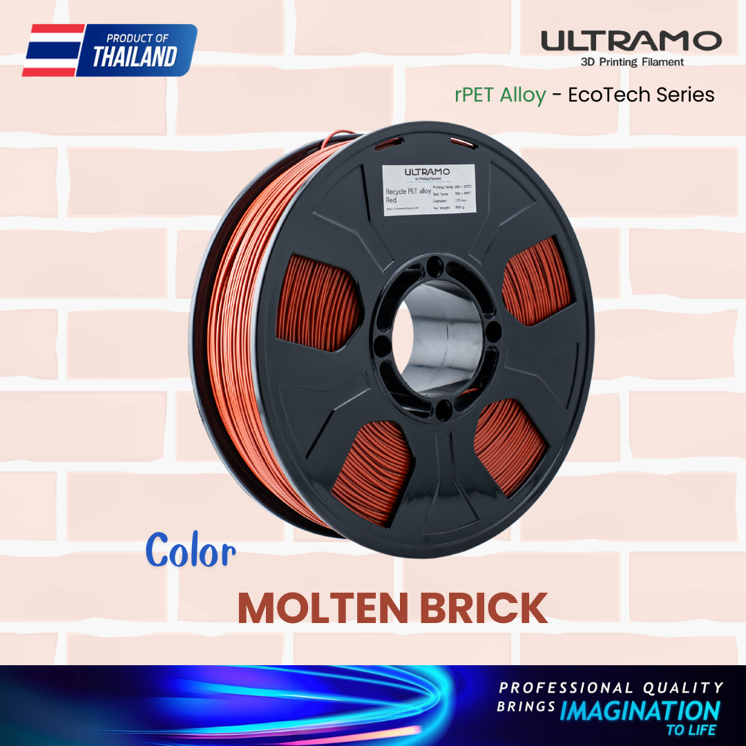 Ultramo rPET Alloy Molten Brick